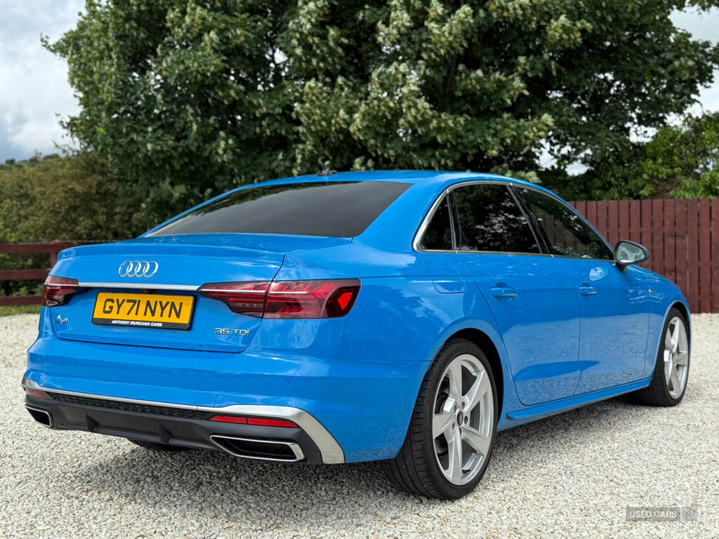 Audi A4 35 Tdi S Line S Tronic GY71NYN Blue #3