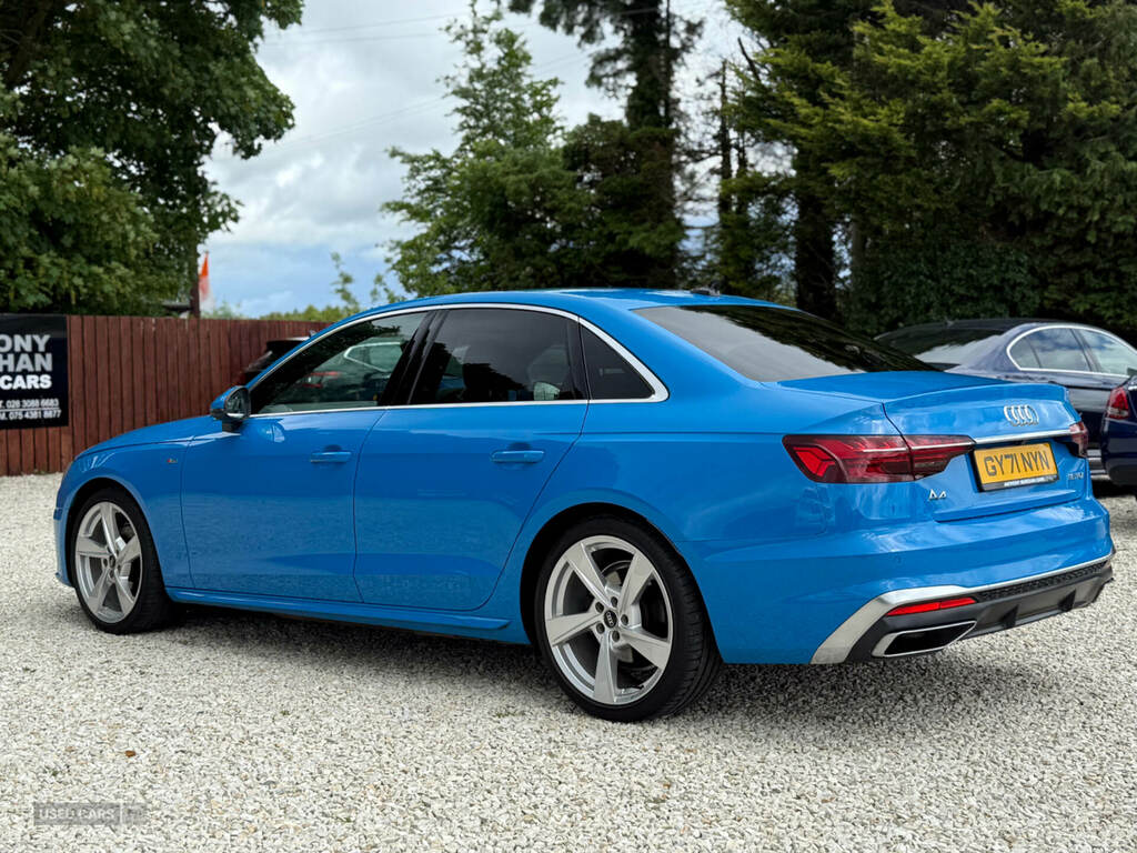 Audi A4 35 Tdi S Line S Tronic GY71NYN Blue #3