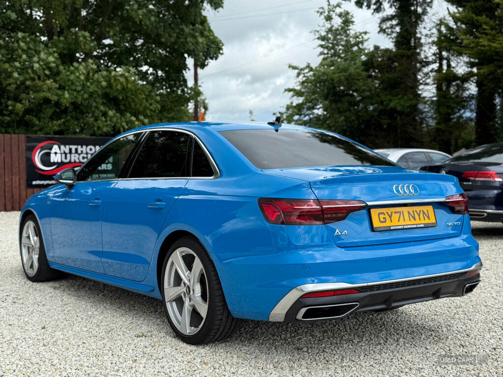 Audi A4 35 Tdi S Line S Tronic GY71NYN Blue #2