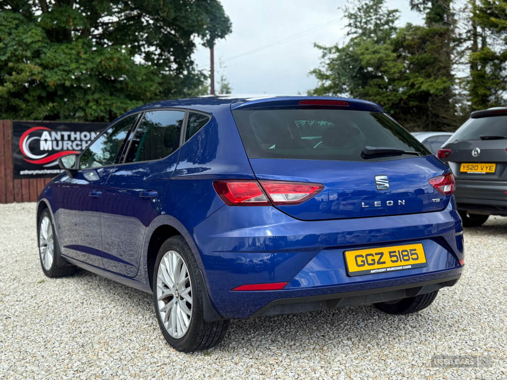 Seat Leon 1.2 Tsi Se Dynamic Technology Blue #4