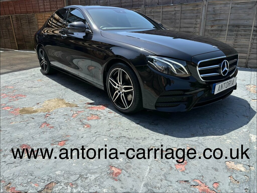 Mercedes-Benz E Class 2.0 E220d Amg Line Premium Saloon G-t Black