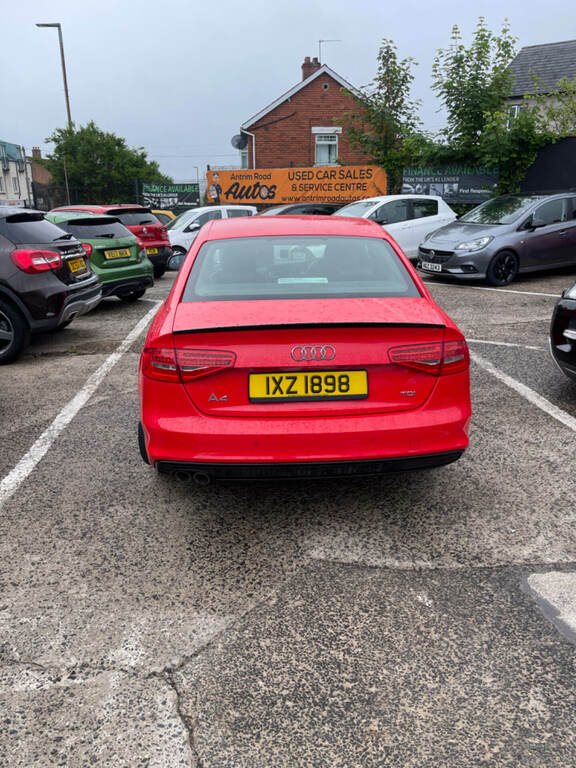 Audi A4 S Line Black Edition IXZ1898 Red #4