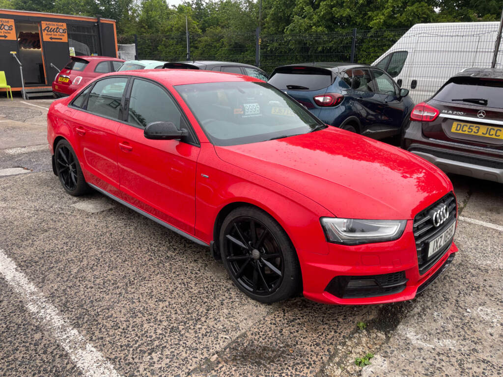 Audi A4 S Line Black Edition IXZ1898 Red #2