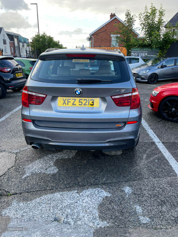 BMW X3 Xdrive20d M Sport Grey #3