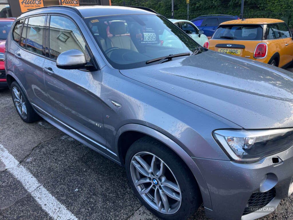 BMW X3 Xdrive20d M Sport Grey