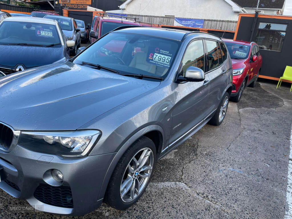 BMW X3 Xdrive20d M Sport Grey #2