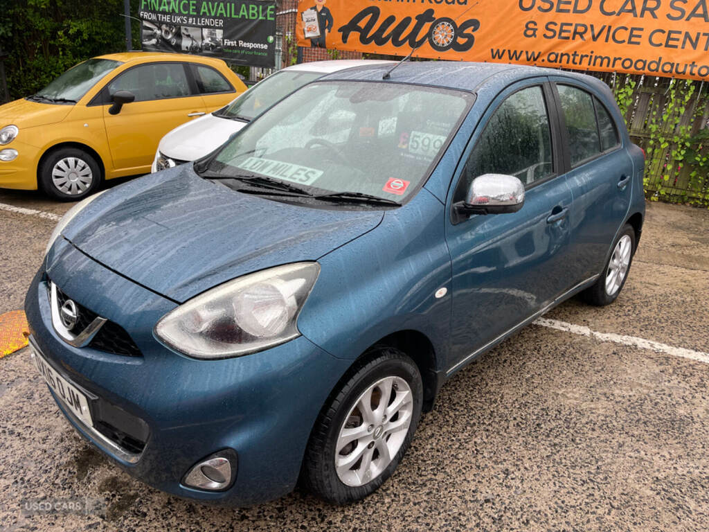 Nissan Micra 1.2 Acenta Blue #4