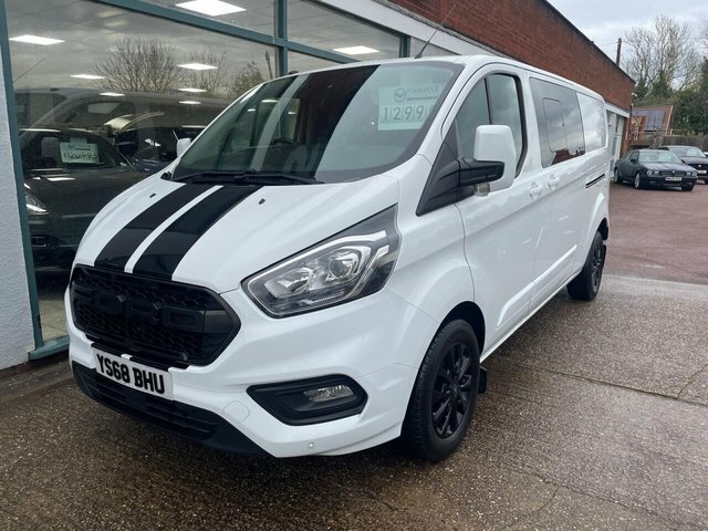 Ford Transit Custom Panel Van 2.0 290 Ecoblue Fwd L2 H2 Euro 6 20 Black #6