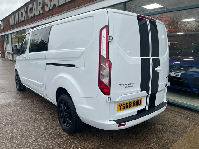 Ford Transit Custom Panel Van 2.0 290 Ecoblue Fwd L2 H2 Euro 6 20 Black #8