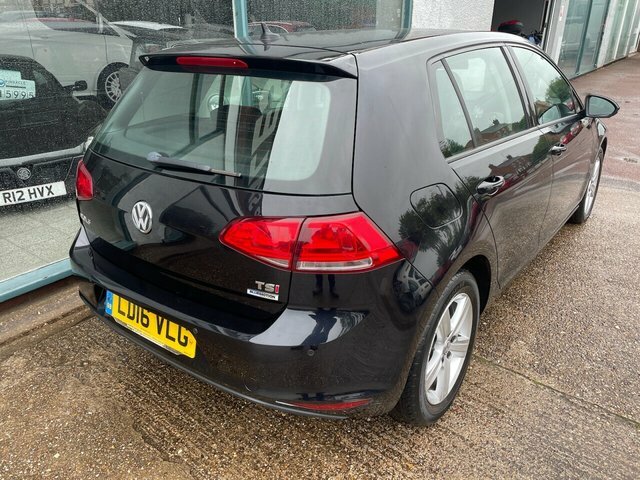 Volkswagen Golf 1.4 Tsi Bluemotion Tech Match Edition Hatchback LD16VLG Black #3