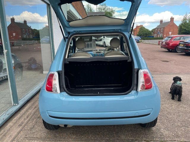 Fiat 500 1.2 Pop Hatchback Euro 5 S S WR61YDD Blue #5