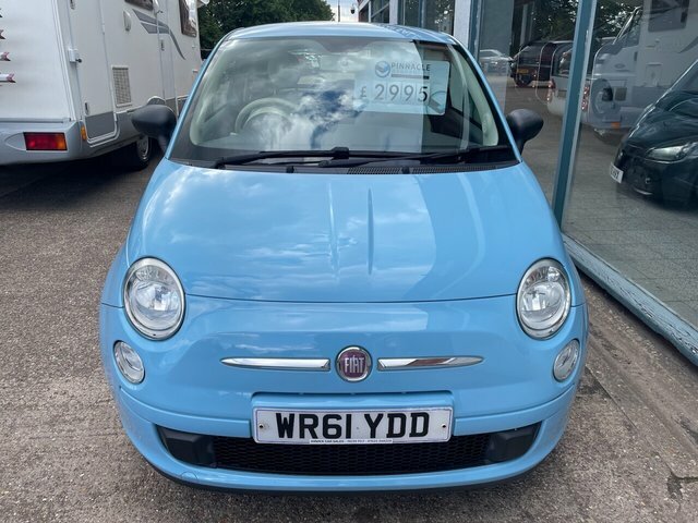 Fiat 500 1.2 Pop Hatchback Euro 5 S S WR61YDD Blue #6