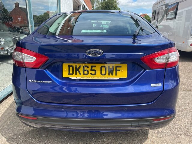 Ford Mondeo 1.5 Tdci Econetic Zetec Hatchback Manua Blue #5