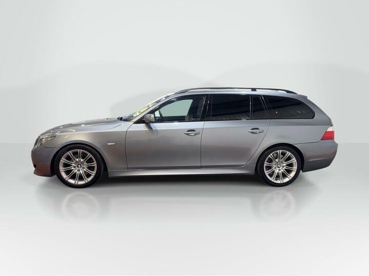 BMW 5 Series 4.8 550I V8 M Sport Touring Euro 4 Silver