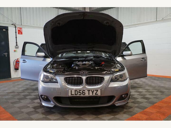 BMW 5 Series 4.8 550I V8 M Sport Touring Euro 4 Silver #5
