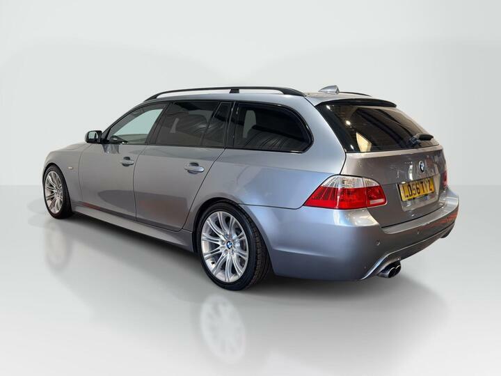 BMW 5 Series 4.8 550I V8 M Sport Touring Euro 4 Silver #2