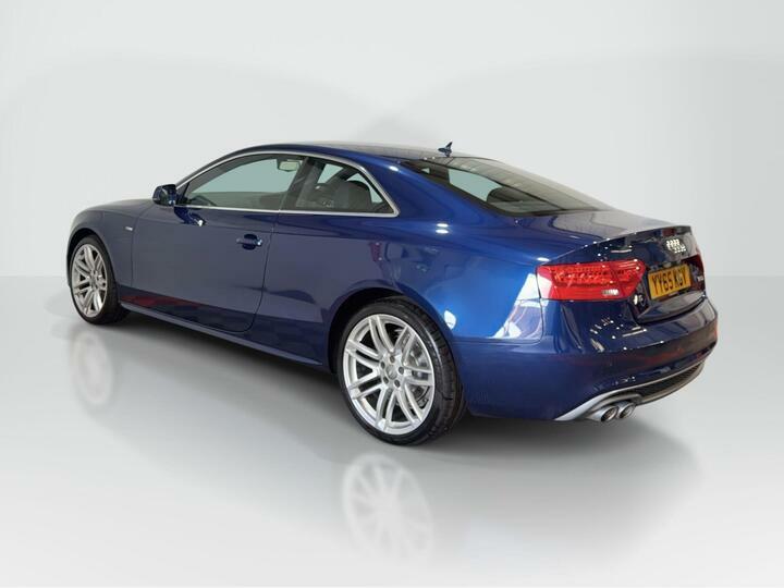 Audi A5 2.0 Tdi S Line Euro 5 Ss Blue #2