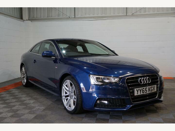 Audi A5 2.0 Tdi S Line Euro 5 Ss Blue #5