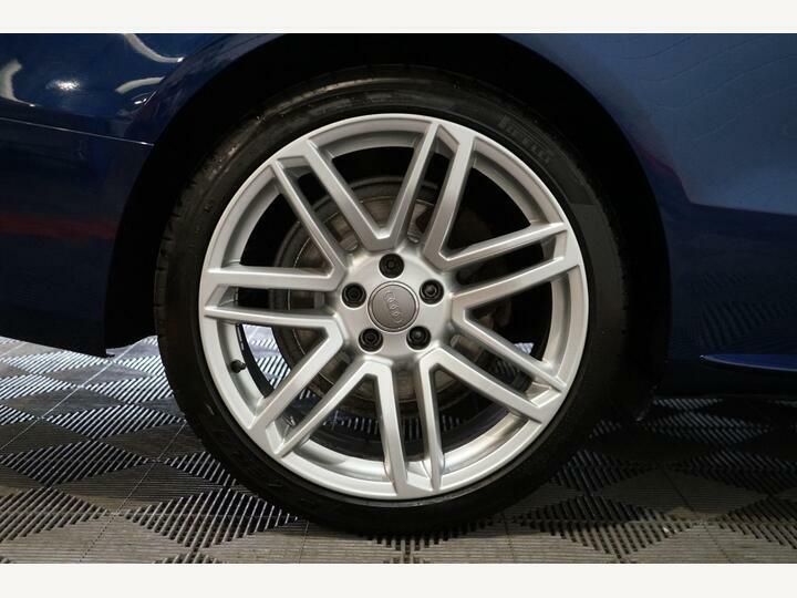 Audi A5 2.0 Tdi S Line Euro 5 Ss Blue #4
