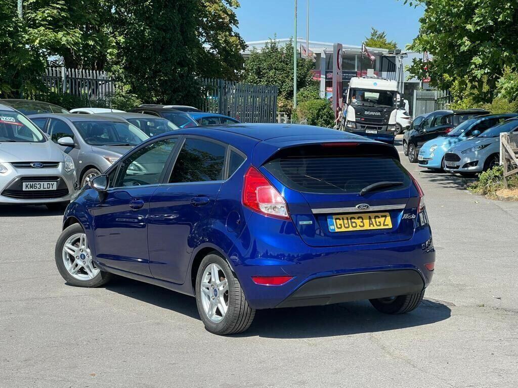 Ford Fiesta 1.0T Ecoboost Zetec Euro 5 Ss GU63AGZ Blue #3