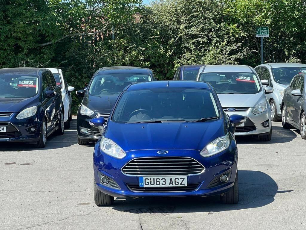 Ford Fiesta 1.0T Ecoboost Zetec Euro 5 Ss GU63AGZ Blue #2