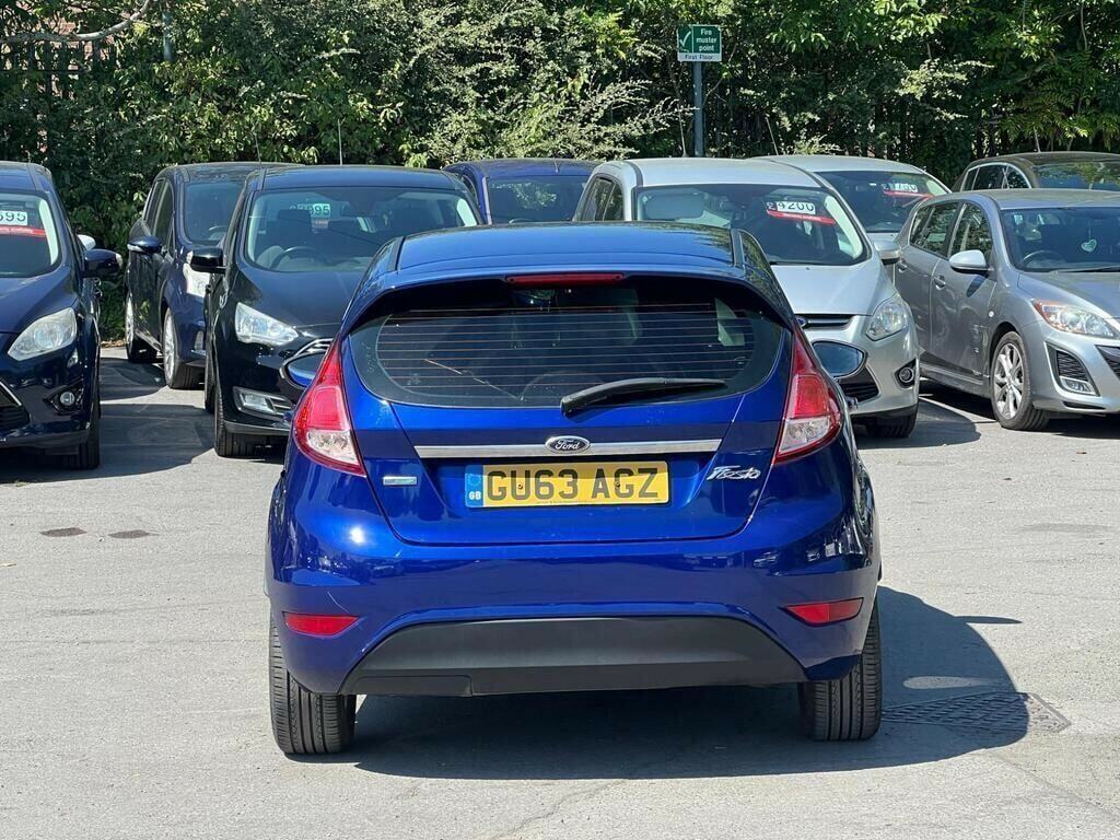 Ford Fiesta 1.0T Ecoboost Zetec Euro 5 Ss GU63AGZ Blue #4