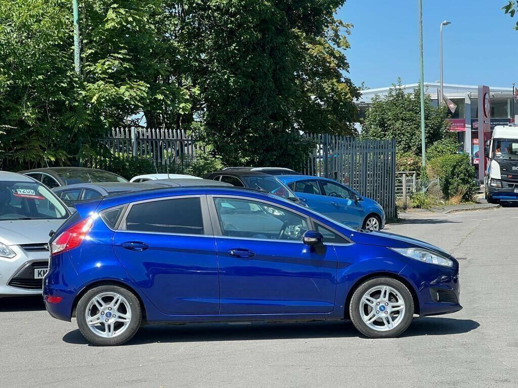 Ford Fiesta 1.0T Ecoboost Zetec Euro 5 Ss GU63AGZ Blue #6