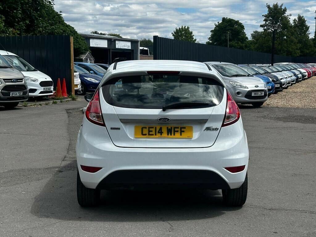 Ford Fiesta 1.0T Ecoboost Zetec Euro 5 Ss CE14WFF White #4