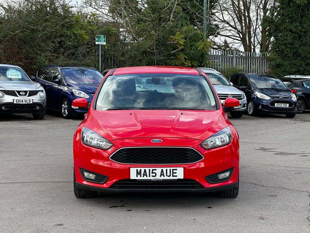 Ford Focus 1.0T Ecoboost Zetec Euro 6 Ss MA15AUE Red #2