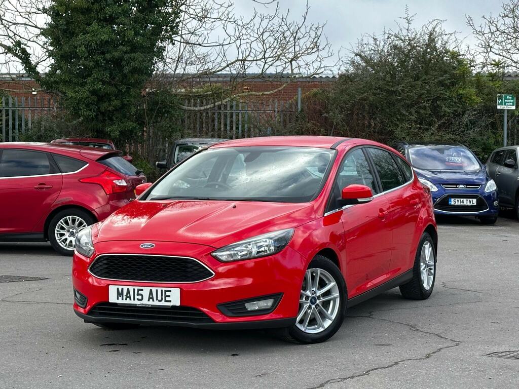 Ford Focus 1.0T Ecoboost Zetec Euro 6 Ss MA15AUE Red #3