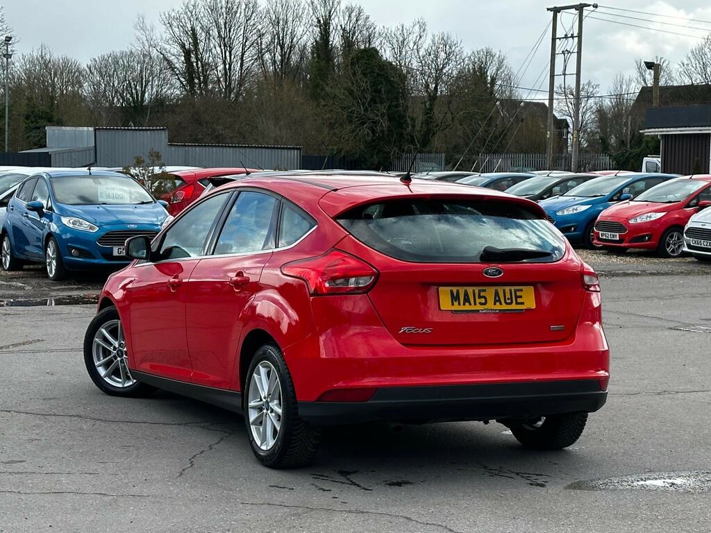 Ford Focus 1.0T Ecoboost Zetec Euro 6 Ss MA15AUE Red #4