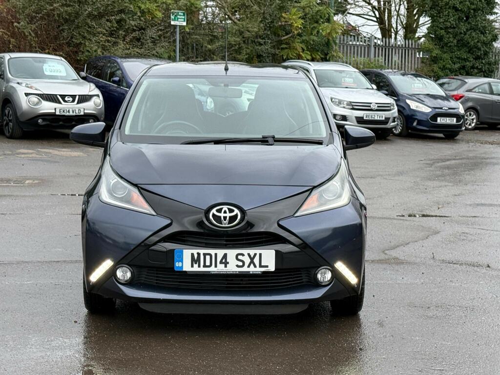 Toyota Aygo 1.0 Vvt-i X-pression Euro 5 Euro 5 MD14SXL Blue #2