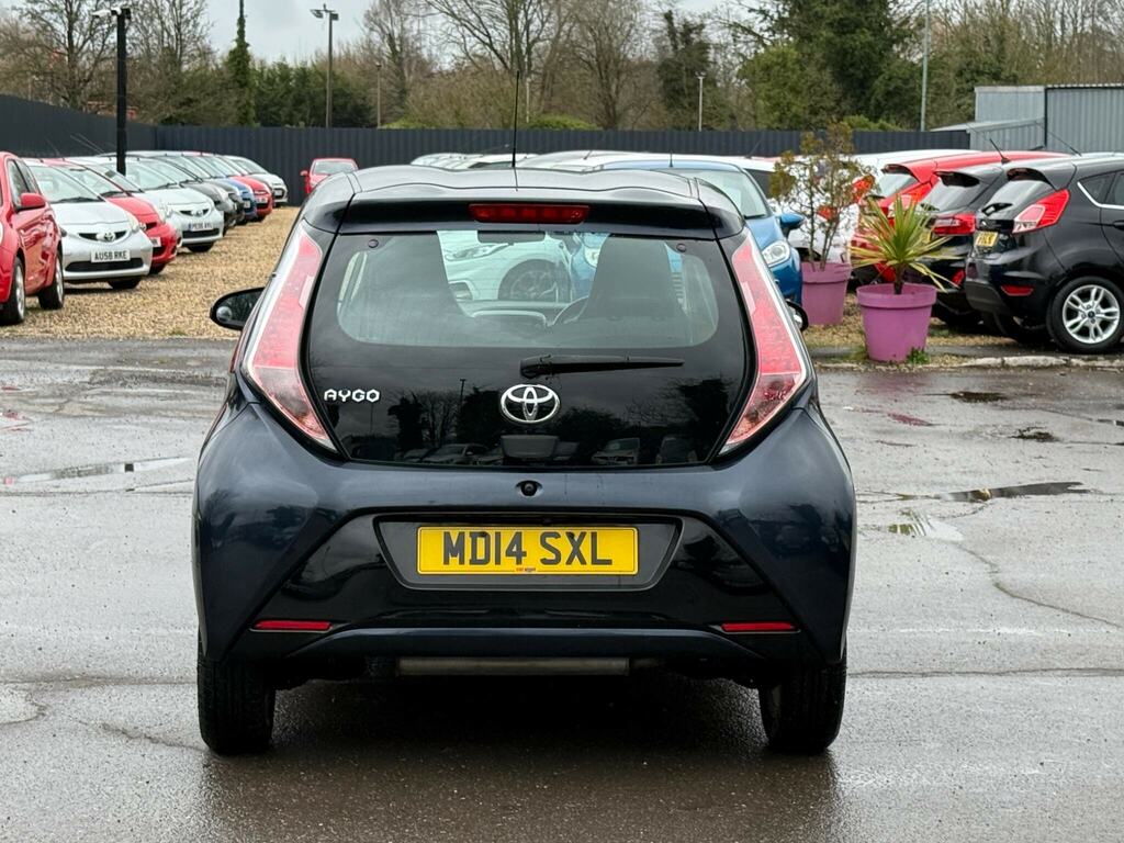 Toyota Aygo 1.0 Vvt-i X-pression Euro 5 Euro 5 MD14SXL Blue #6