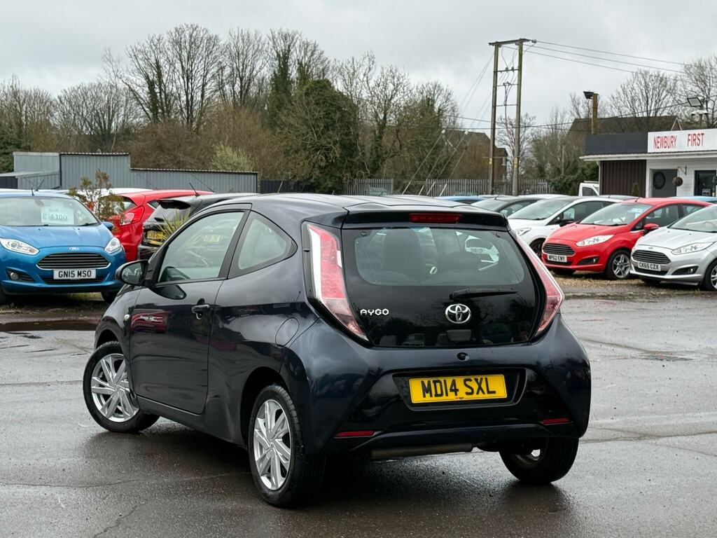 Toyota Aygo 1.0 Vvt-i X-pression Euro 5 Euro 5 MD14SXL Blue #5
