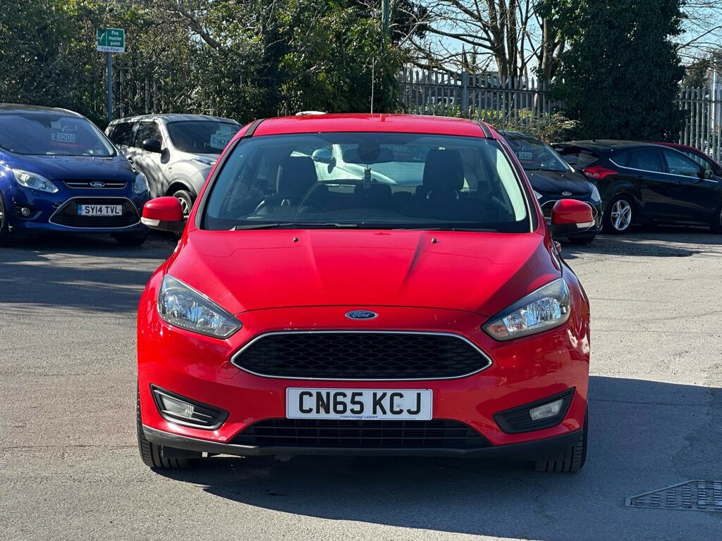 Ford Focus 1.0T Ecoboost Zetec Euro 6 Ss CN65KCJ Red #2