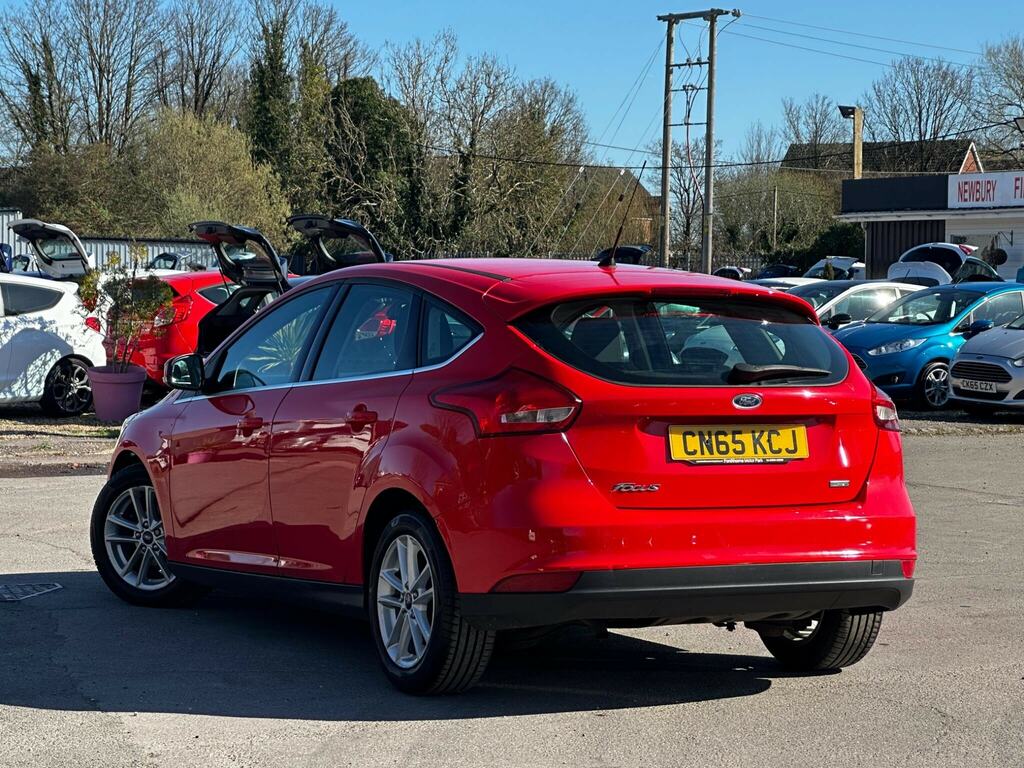 Ford Focus 1.0T Ecoboost Zetec Euro 6 Ss CN65KCJ Red #4