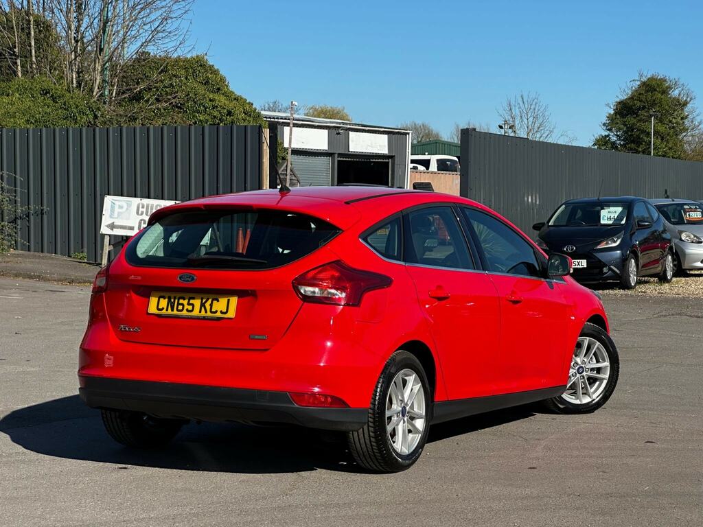 Ford Focus 1.0T Ecoboost Zetec Euro 6 Ss CN65KCJ Red #6