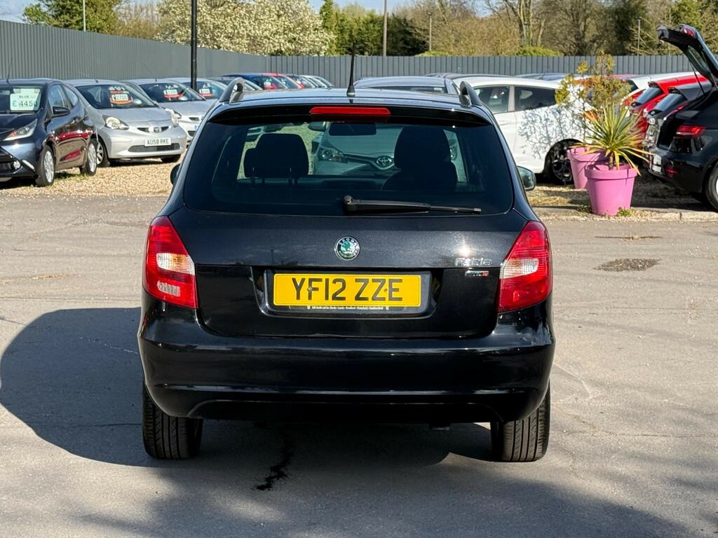 Skoda Fabia 1.2 Tsi Se Plus Euro 5 YF12ZZE Black #6