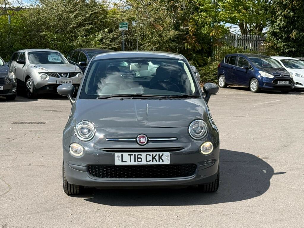 Fiat 500 1.2 Eco Pop Star Euro 6 Ss LT16CKK Grey #2