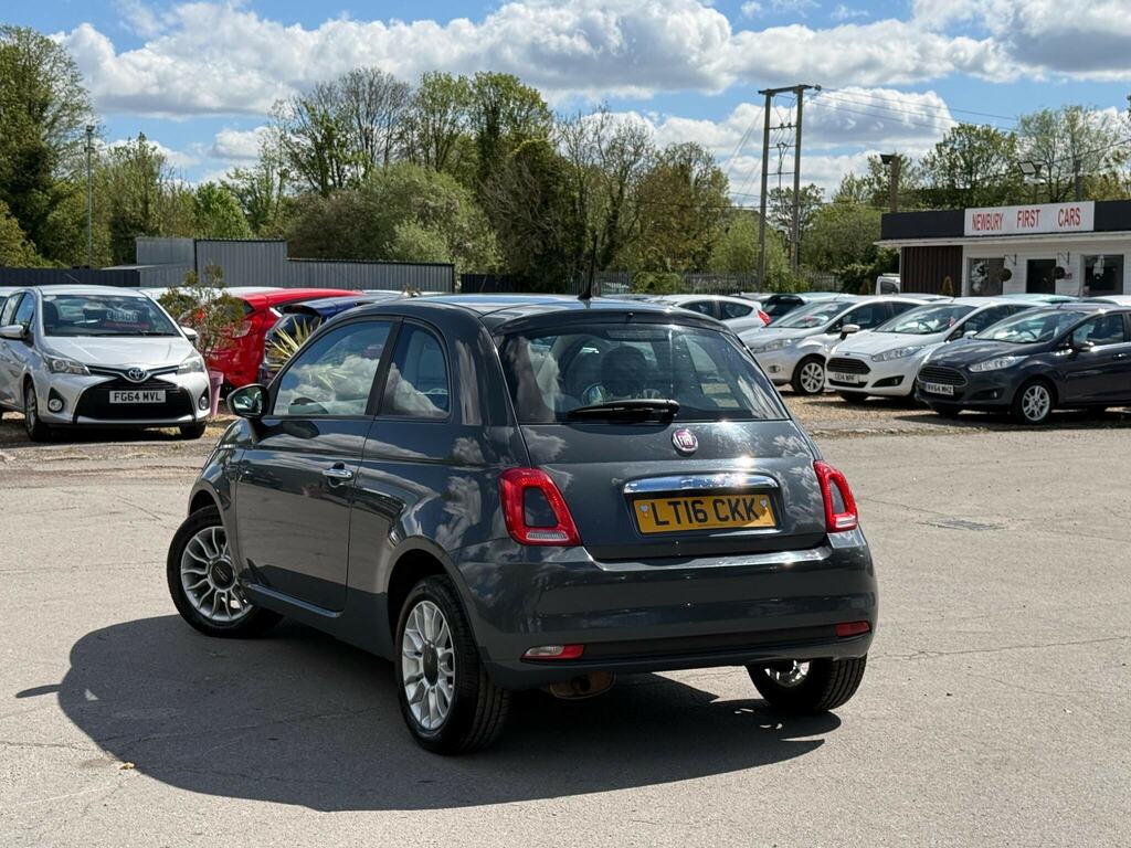 Fiat 500 1.2 Eco Pop Star Euro 6 Ss LT16CKK Grey #5