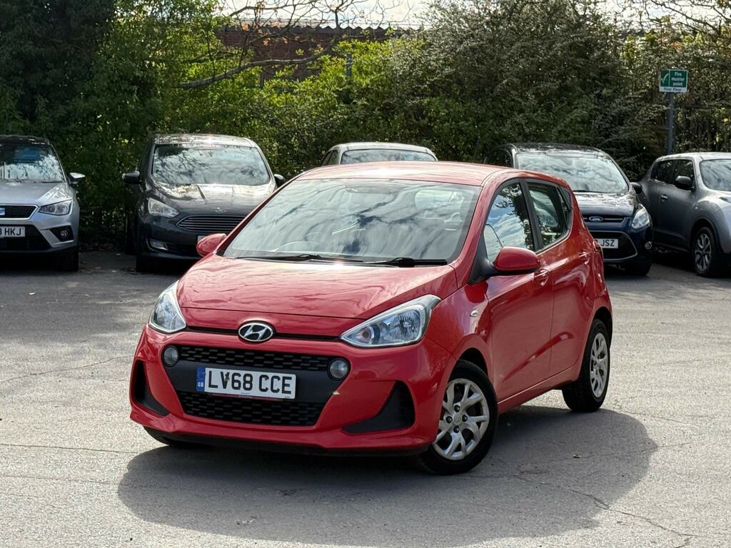 Hyundai I10 1.0 Se Euro 6 LV68CCE Red #3