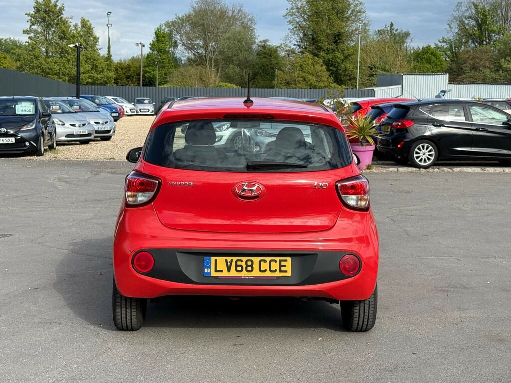 Hyundai I10 1.0 Se Euro 6 LV68CCE Red #6