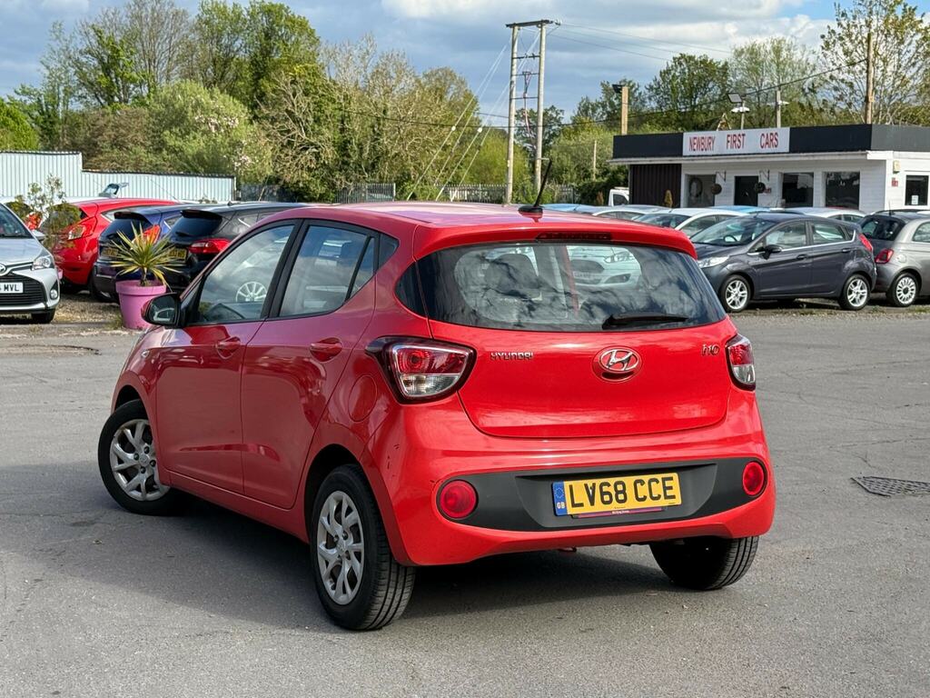 Hyundai I10 1.0 Se Euro 6 LV68CCE Red #5