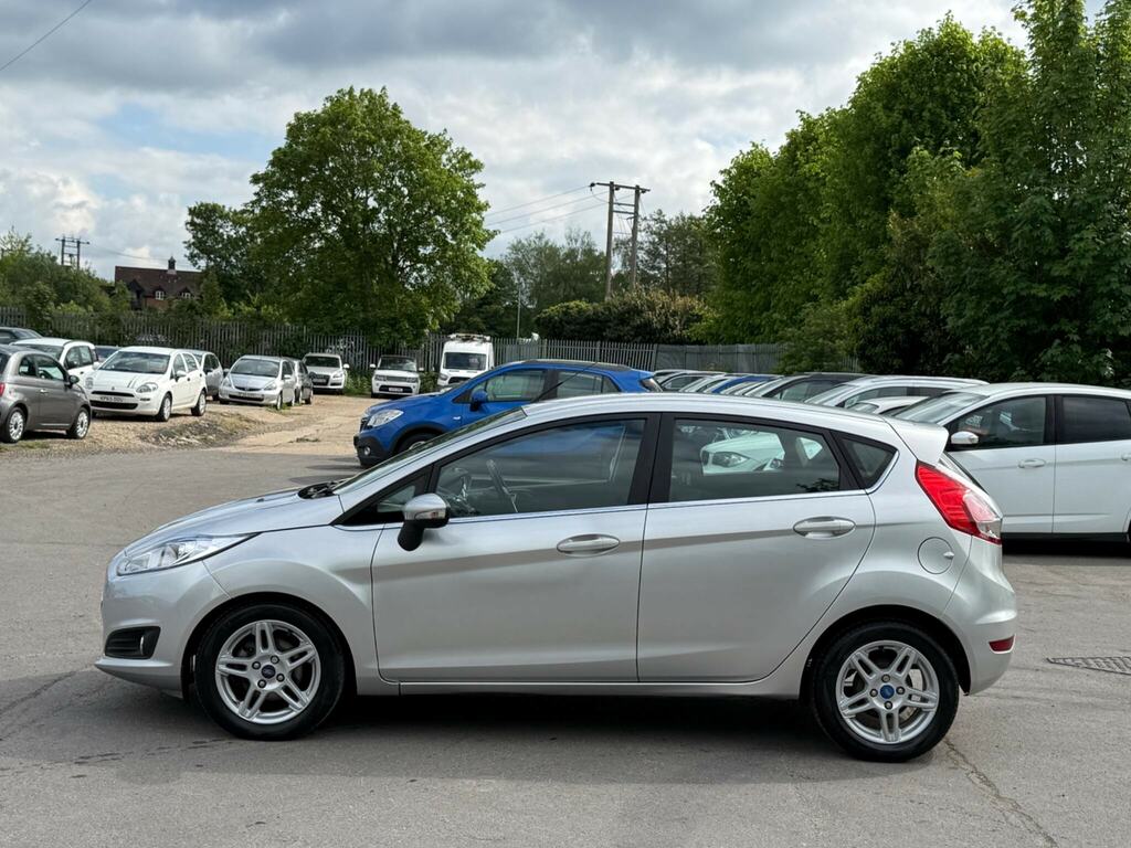 Ford Fiesta 1.0 Zetec Euro 5 Ss BL62ATO Silver #4