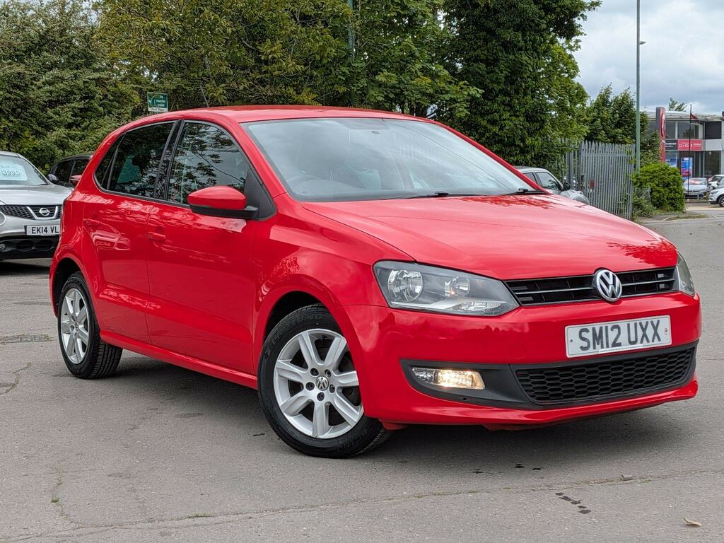 Volkswagen Polo 1.4 Match Euro 5 SM12UXX Red