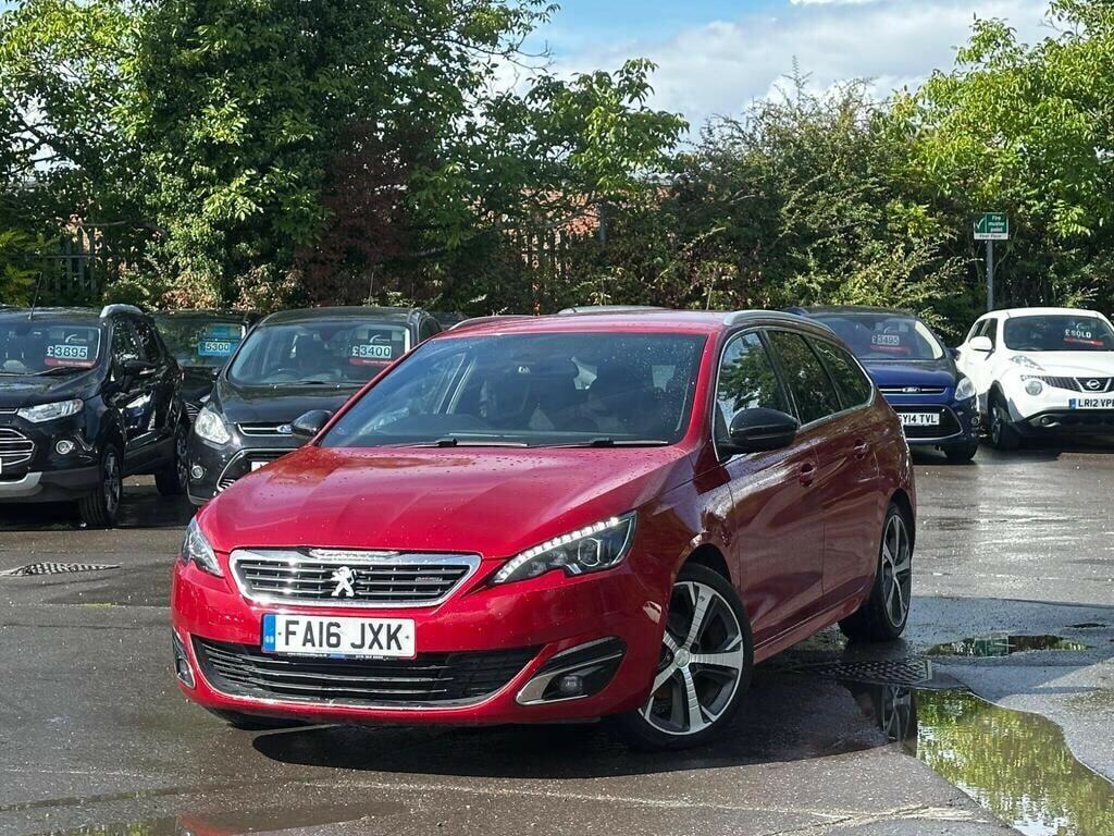 Peugeot 308 SW 1.2 Puretech Gt Line Estate Euro Red #3