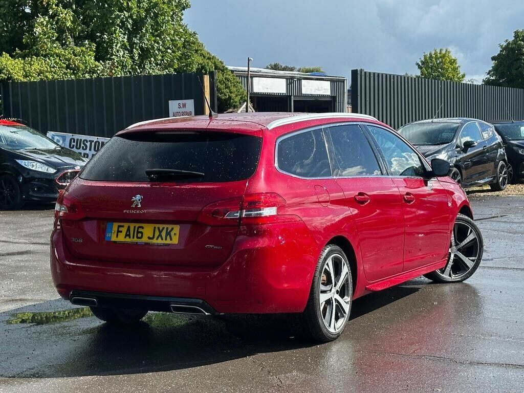 Peugeot 308 SW 1.2 Puretech Gt Line Estate Euro Red #6