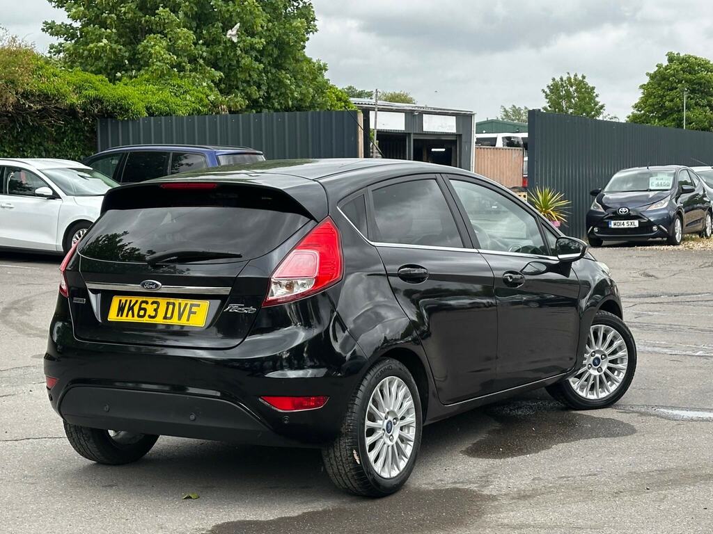 Ford Fiesta 1.0T Ecoboost Titanium Euro 5 Ss WK63DVF Black #6