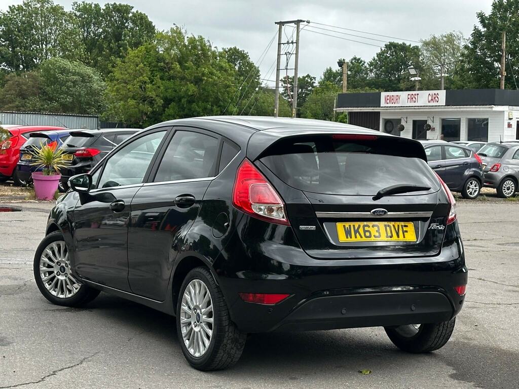 Ford Fiesta 1.0T Ecoboost Titanium Euro 5 Ss WK63DVF Black #4