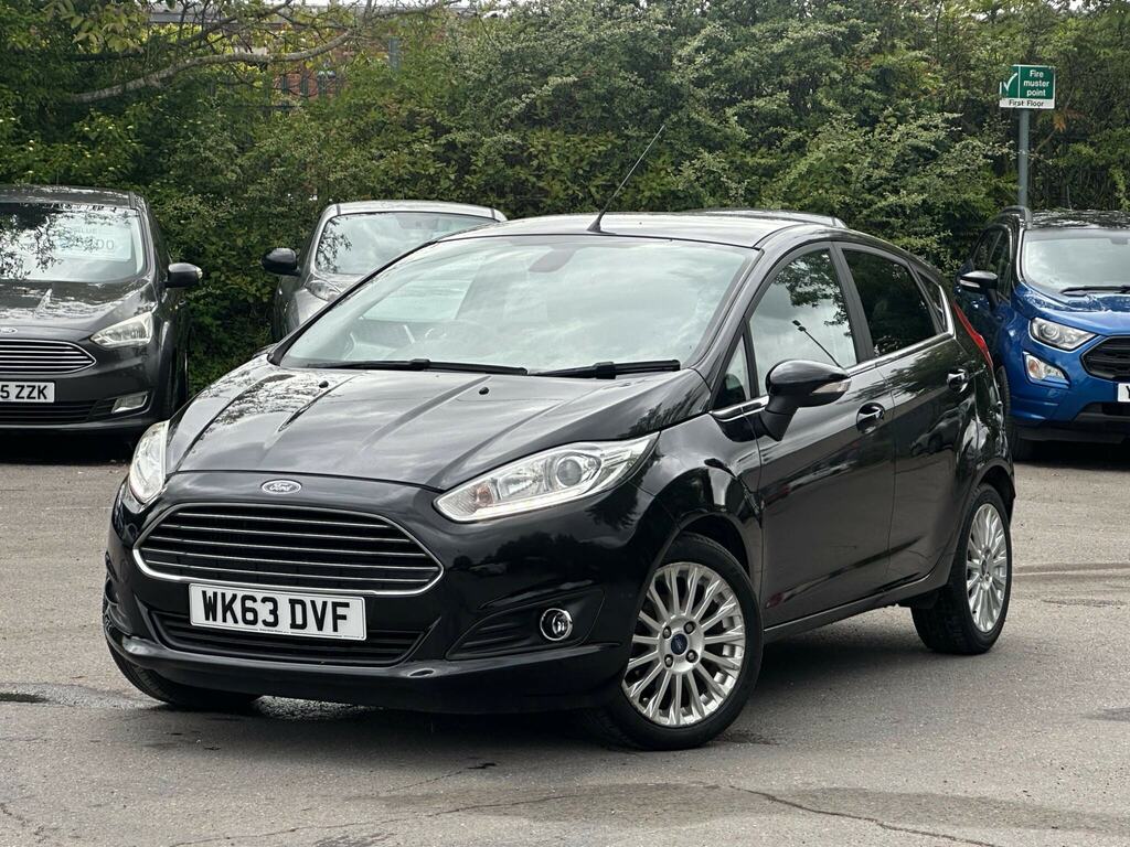 Ford Fiesta 1.0T Ecoboost Titanium Euro 5 Ss WK63DVF Black #3